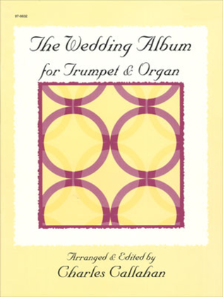 Book cover for The Wedding Album for Trumpet and Organ