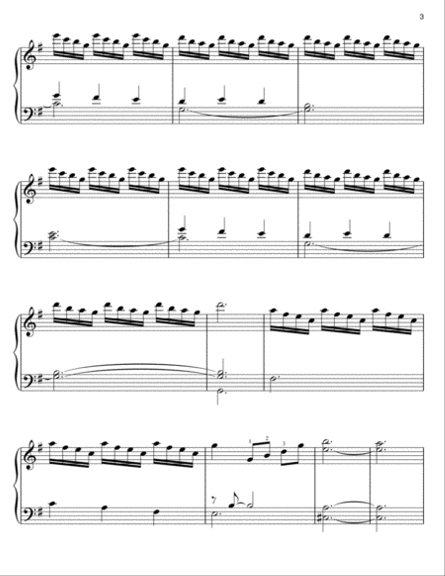 Silent Night Silent Night Easy Piano scores gallery preview page 3
