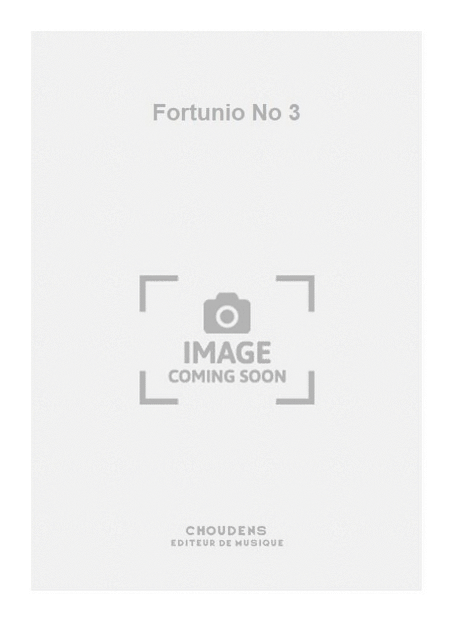 Fortunio No 3 Fortunio No 3 School and Community scores gallery preview page 1