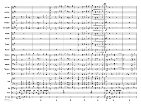 The Incredibles (arr. Stephen Bulla) - Conductor Score (Full Score)