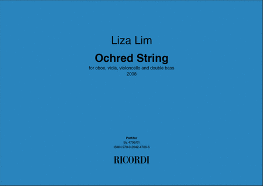Ochred String Ochred String Cello scores gallery preview page 1