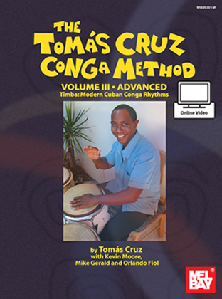 Book cover for Tomas Cruz Conga Method Volume 3 - Advanced