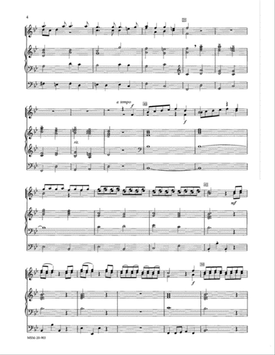 Allegro and Finale Trumpet Duet scores gallery preview page 4