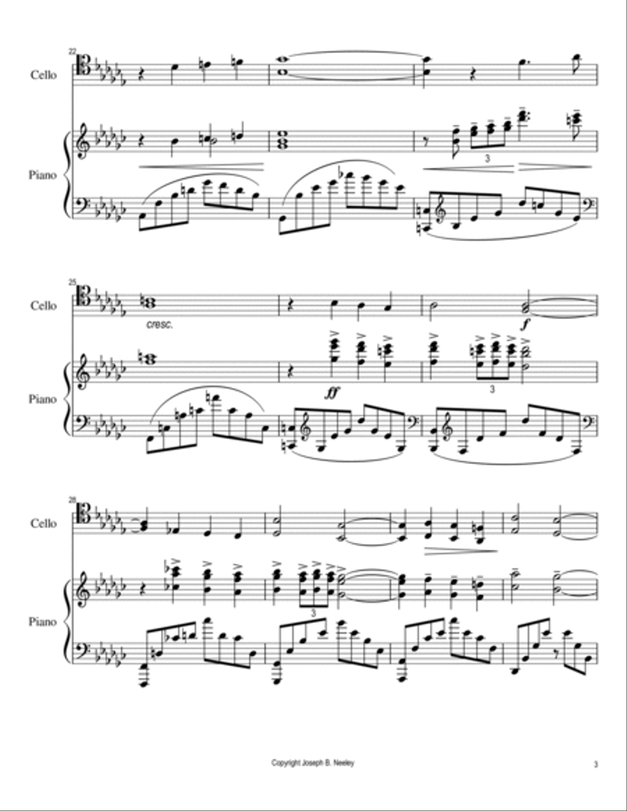 Morceaux de Fantaisie Elegie Piano scores gallery preview page 3