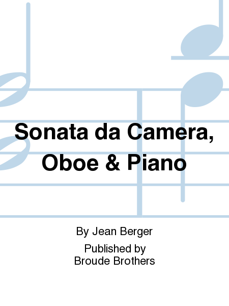 Sonata da camera for Oboe and Piano