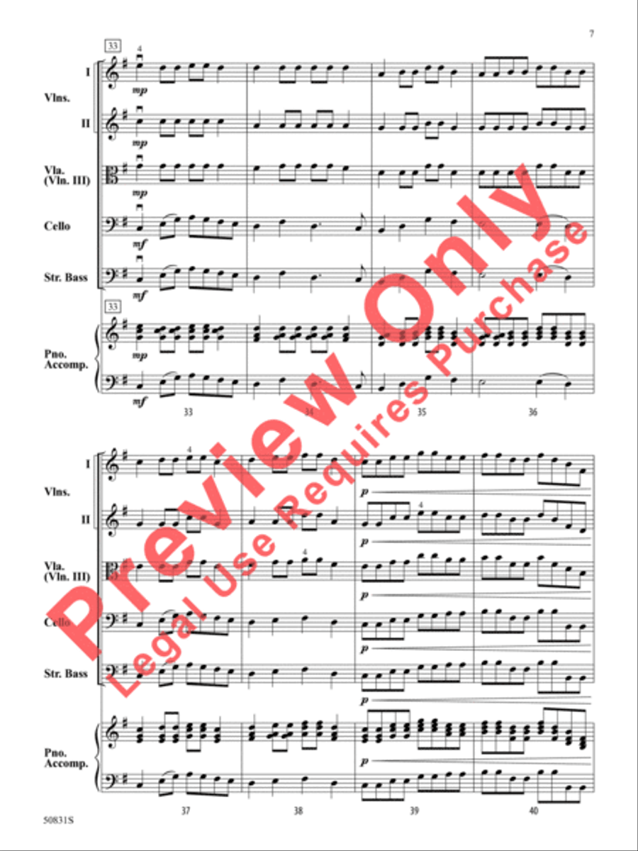 Fury String Orchestra scores gallery preview page 8