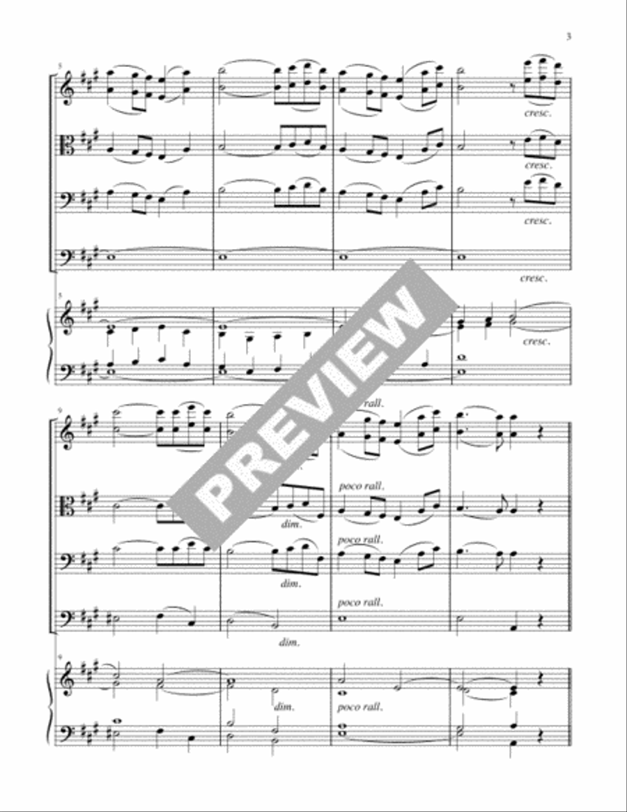Panis Angelicus - Full Score Cello scores gallery preview page 3