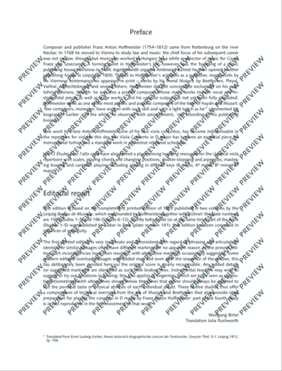 12 Studies Viola Solo scores gallery preview page 3