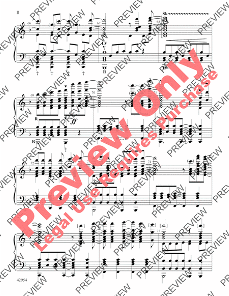 Let It Go (from the Walt Disney motion picture Frozen) Handbell Choir scores gallery preview page 8