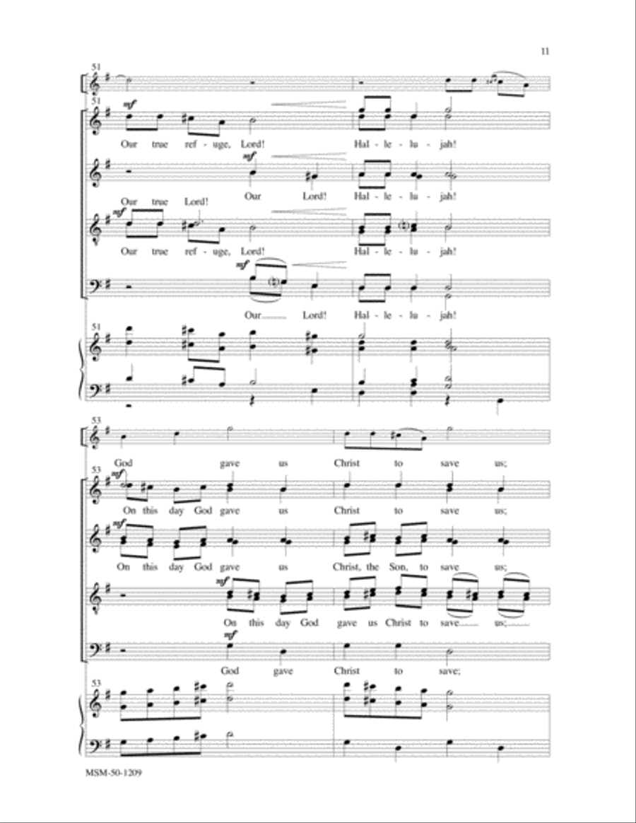 Let Our Gladness Have No End Divisi scores gallery preview page 7