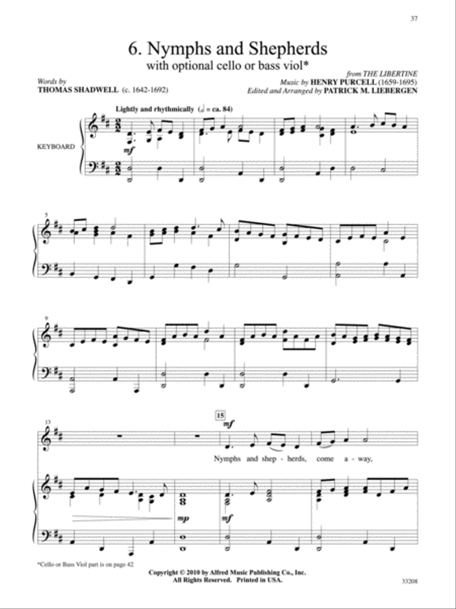 Classics for Solo Singers Medium-Low Voice scores gallery preview page 4