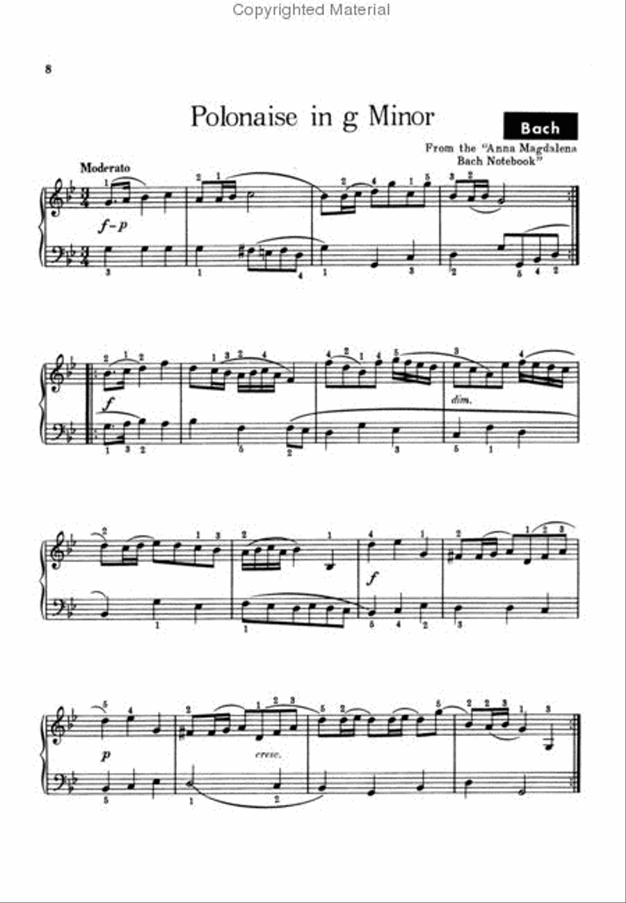 Piano Literature, Volume 2 Piano Method scores gallery preview page 3