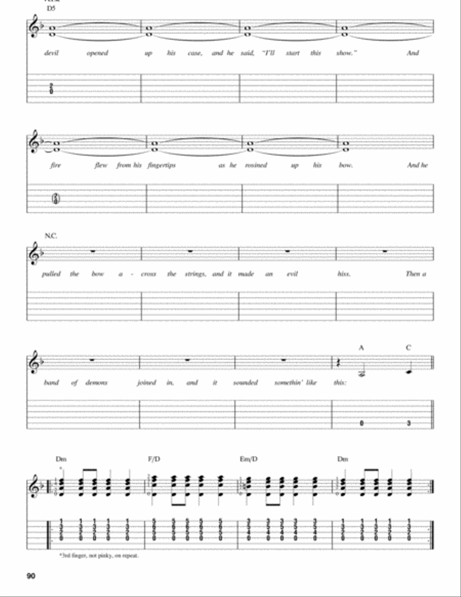 The Devil Went Down To Georgia Acoustic Guitar scores gallery preview page 5