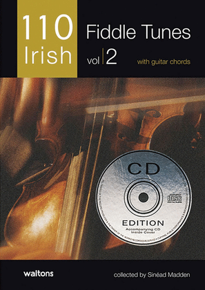 Book cover for 110 Irish Fiddle Tunes - Volume 2
