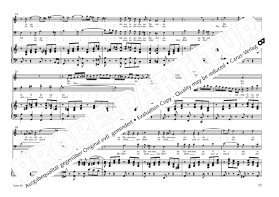 Oratorio de Noel (Weihnachtsoratorium) 4-Part scores gallery preview page 18