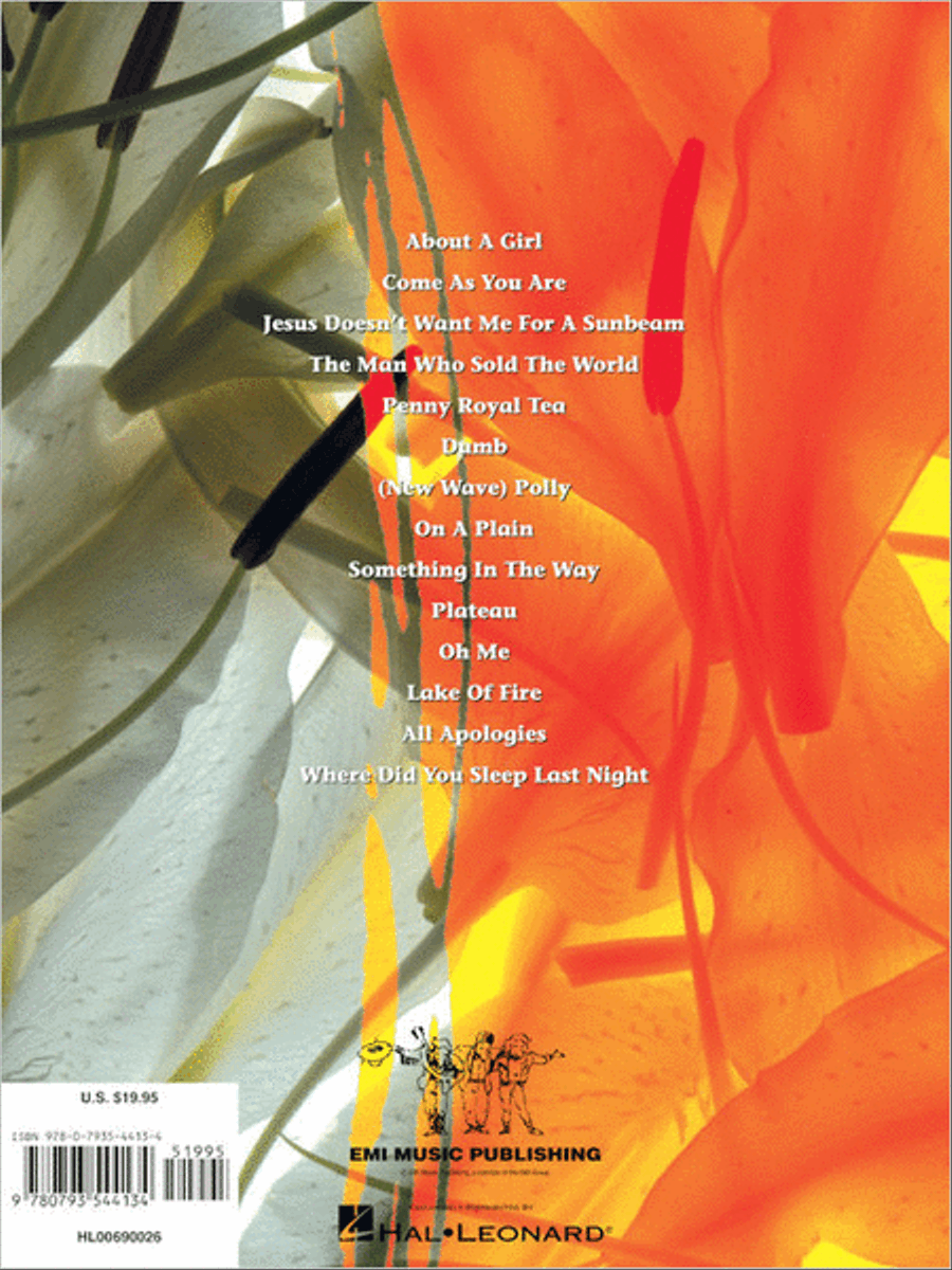 Nirvana – Unplugged in New York Electric Guitar scores gallery preview page 6