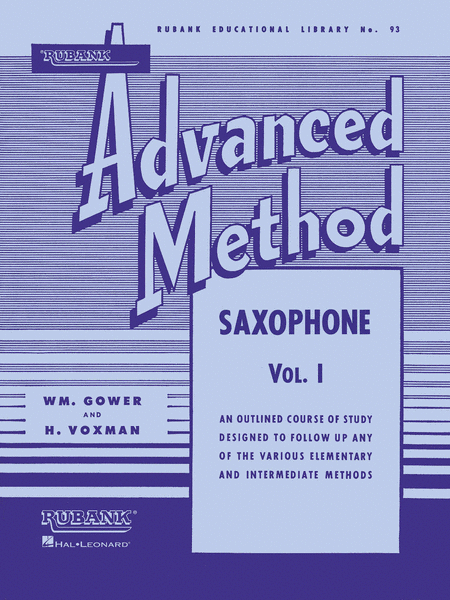 Rubank Advanced Method – Saxophone Vol. 1