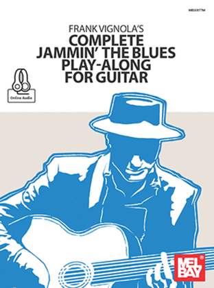 Book cover for Frank Vignola's Complete Jammin' the Blues Play-Along for Guitar