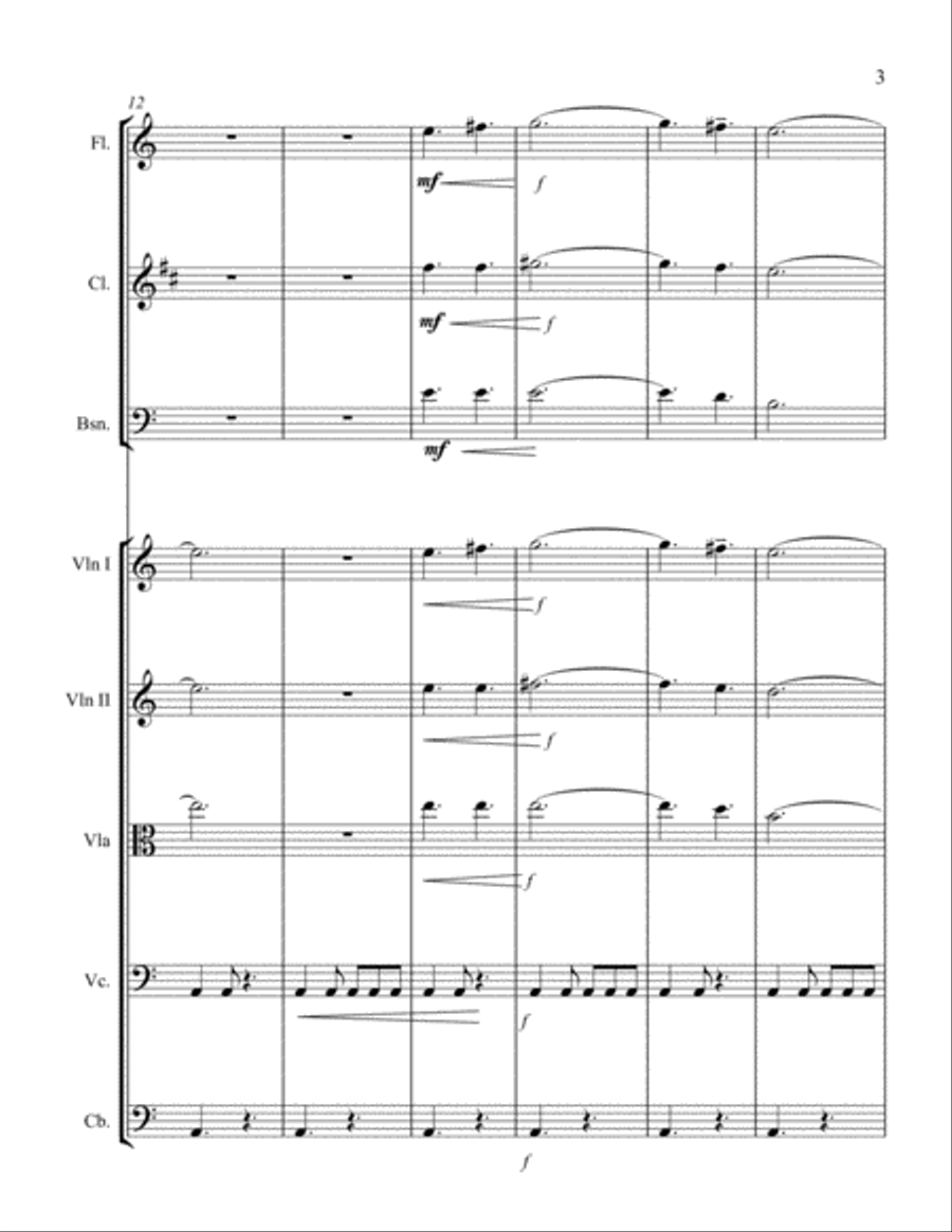 Ancient Odyssey String Orchestra scores gallery preview page 5