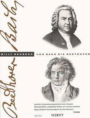 Book cover for From Bach to Beethoven - Vol. 1