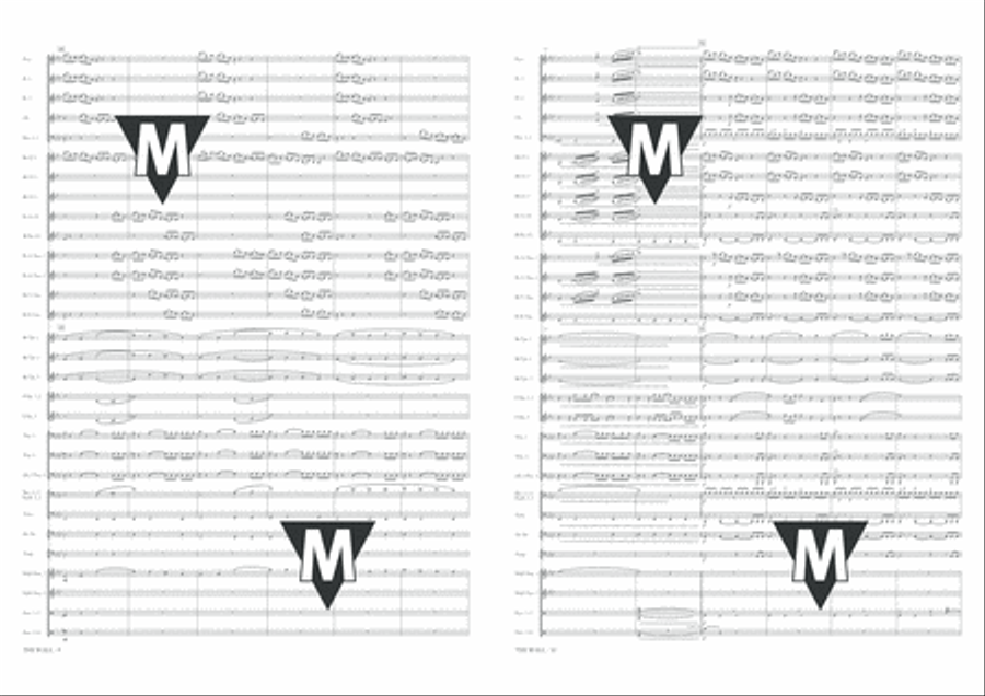 The Wall Concert Band scores gallery preview page 6