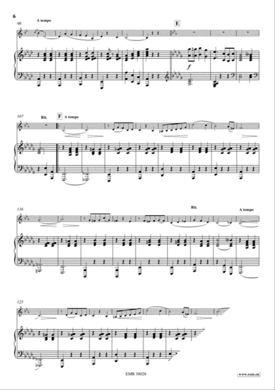 Love's Enchantment Love's Enchantment Bass Clarinet scores gallery preview page 6