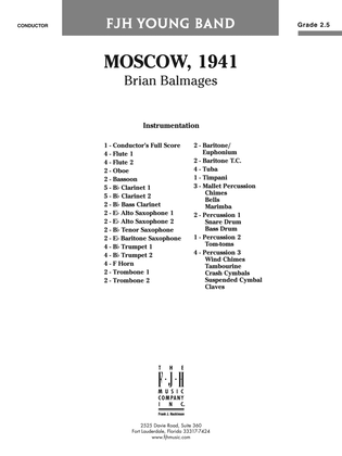 Moscow, 1941: Score