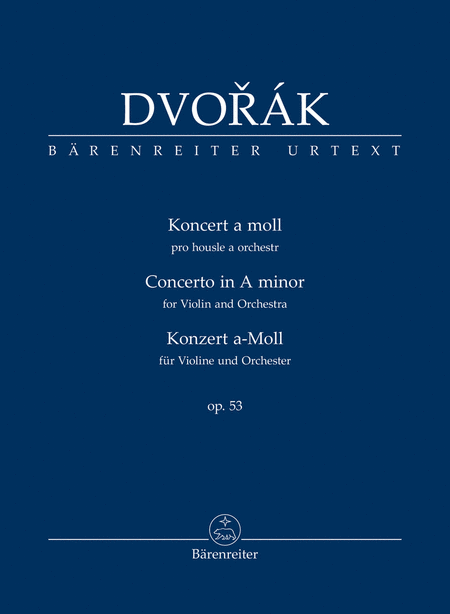 Konzert fur Violine und Orchester a-Moll op. 53
