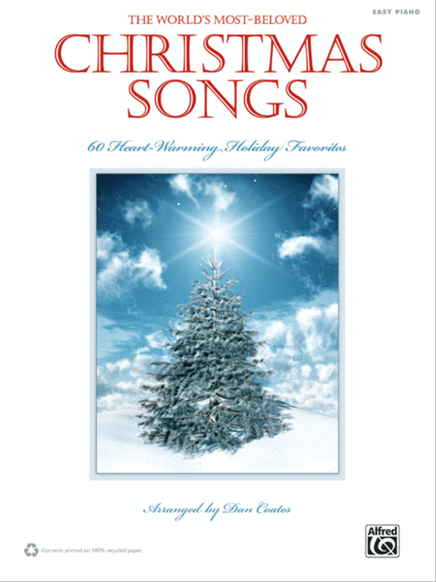 The World's Most-Beloved Christmas Songs Easy Piano scores gallery preview page 1