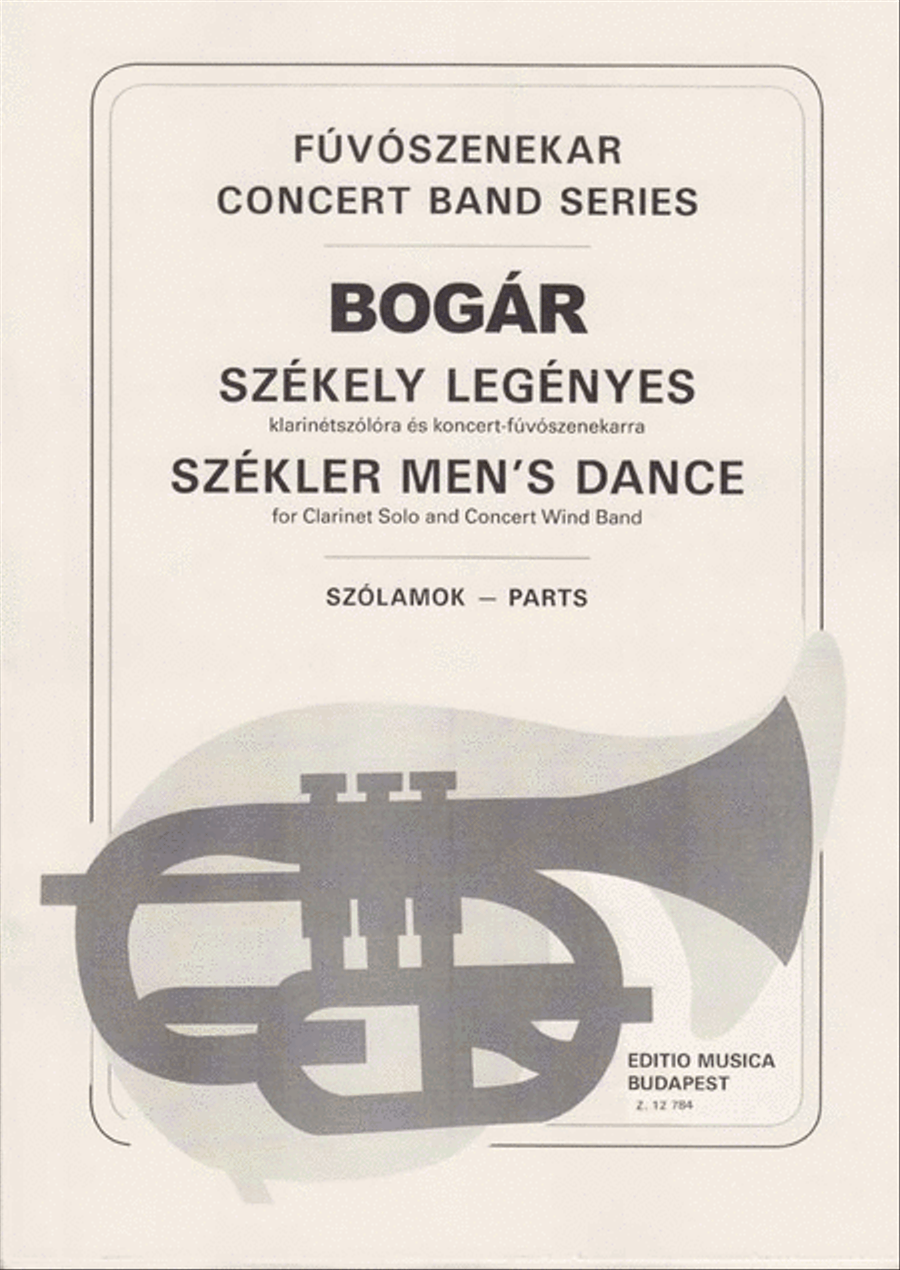Székler Men's Dance Concert Band scores gallery preview page 1