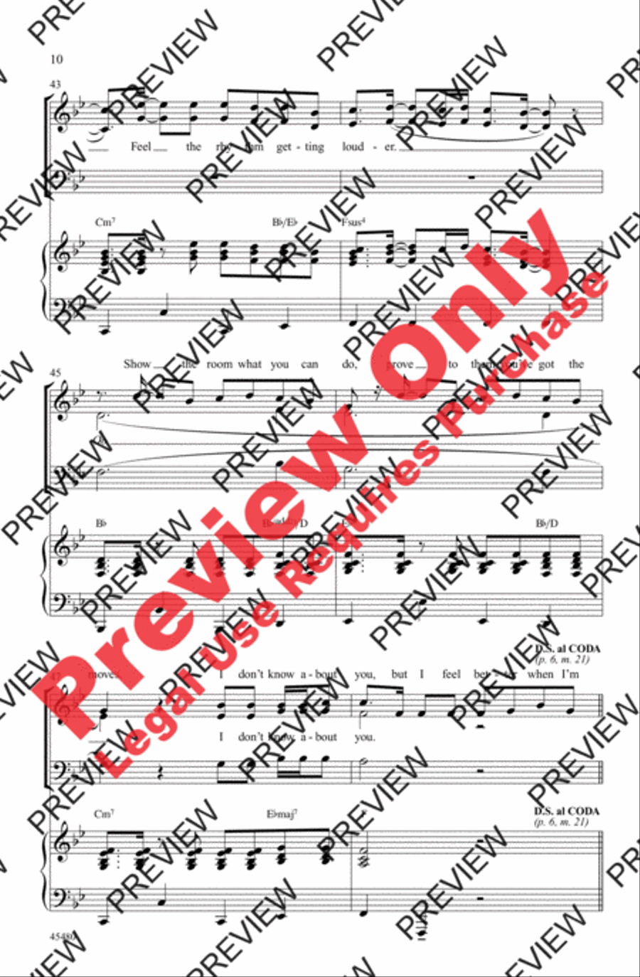 Better When I'm Dancin' 3-Part scores gallery preview page 9