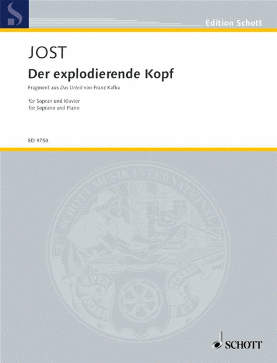 Jost Expl Head; Voicepno. Soprano Voice scores gallery preview page 1