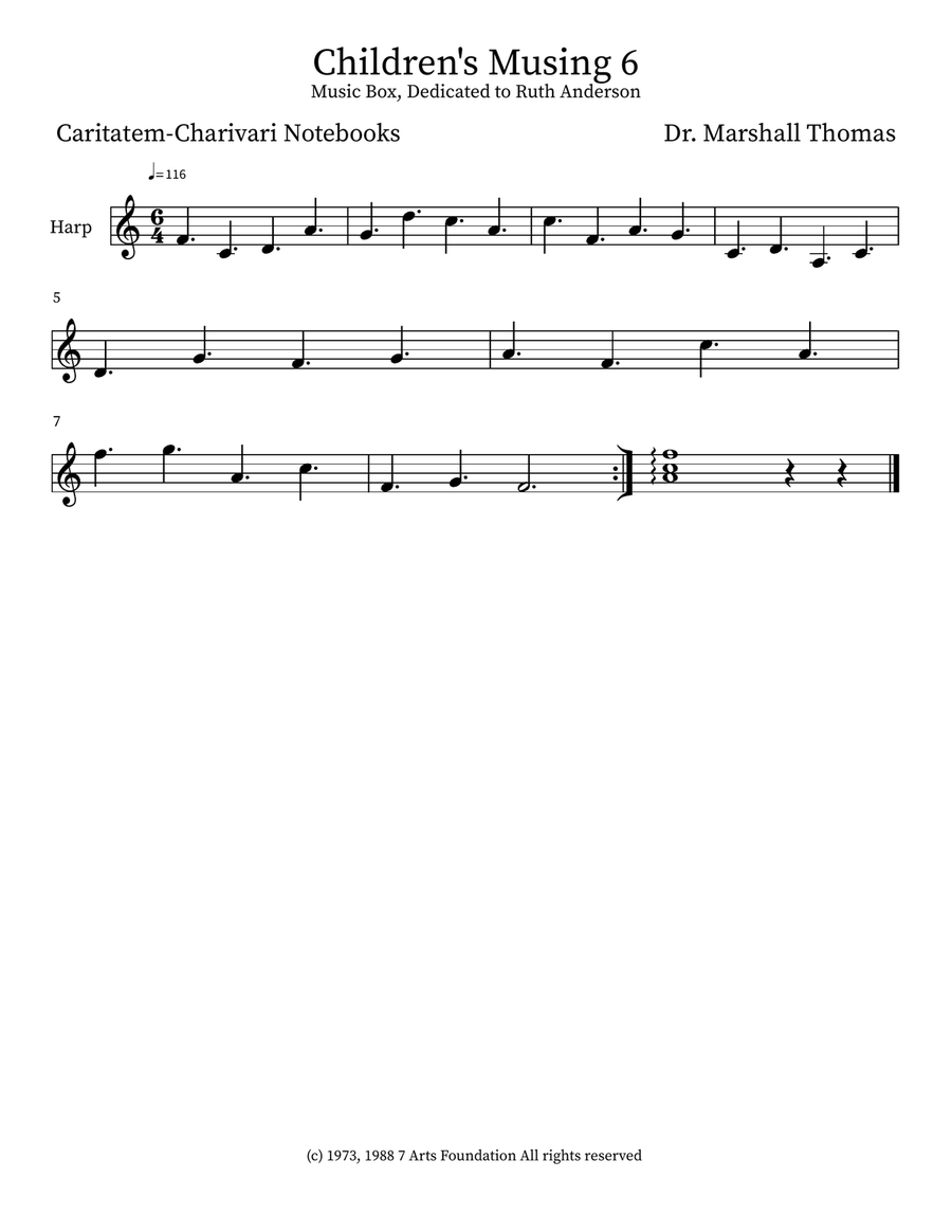 Children's Musing 6 Small Ensemble scores gallery preview page 3
