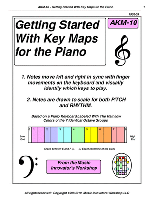 AKM-10 - Getting Started With Key Maps for the Piano