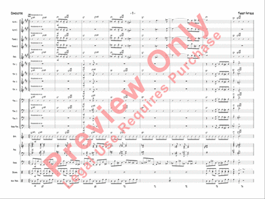 Tweet Fatigue Tweet Fatigue Jazz Ensemble scores gallery preview page 12
