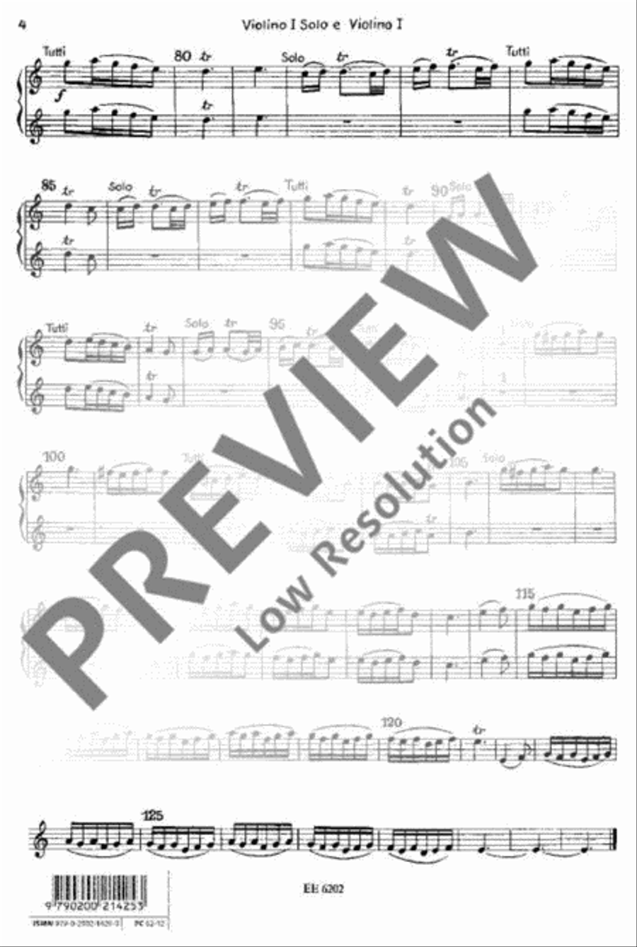 Concerto grosso C Major Concerto grosso C Major Violin Solo scores gallery preview page 5
