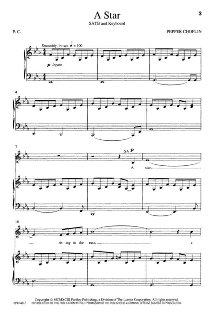 A Star 4-Part scores gallery preview page 3