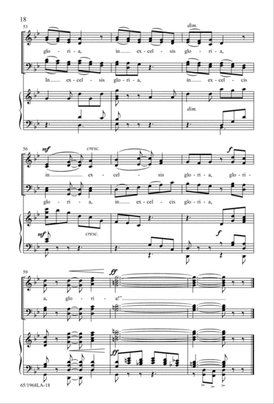 The Word Made Flesh 4-Part scores gallery preview page 20