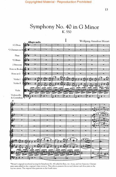 Mozart – Symphony No. 40 in G Minor/Symphony No. 41 in C Major