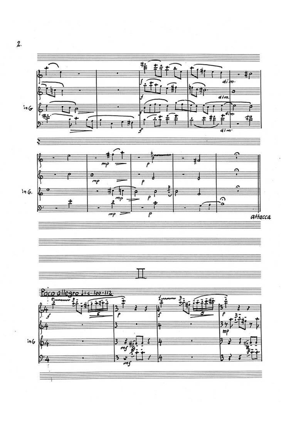 Firefir, Op. 130 Flute Quartet scores gallery preview page 2