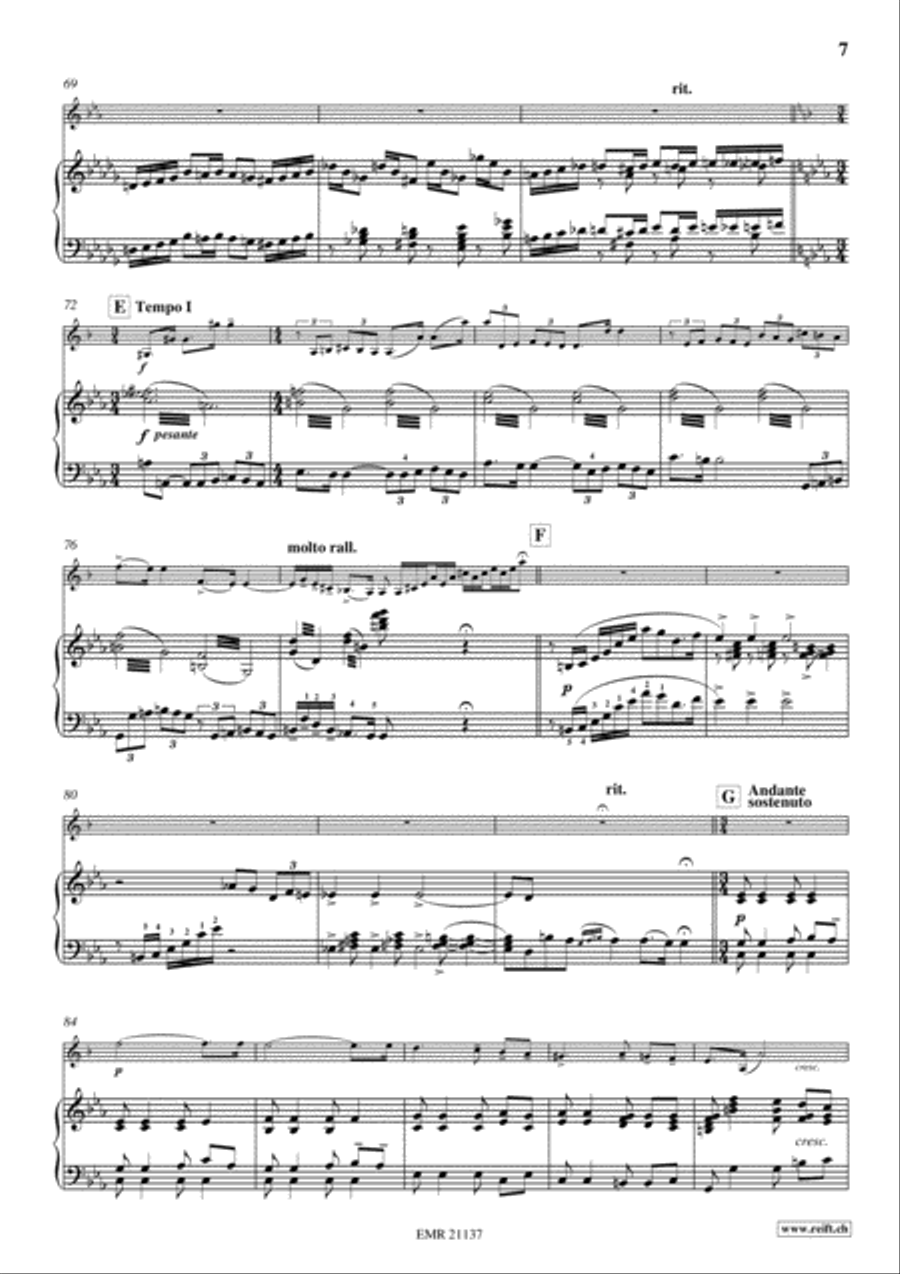 Concerto No. 1 Trumpet Solo scores gallery preview page 7