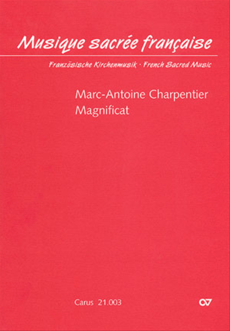 Magnificat 4-Part scores gallery preview page 1