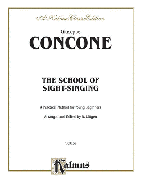 The School of Sight-Singing - Practical Method for Young Beginners (Lutgen)