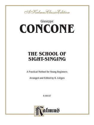 Book cover for The School of Sight-Singing