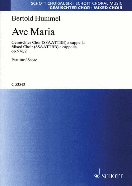 Ave Maria Op. 97e, 2