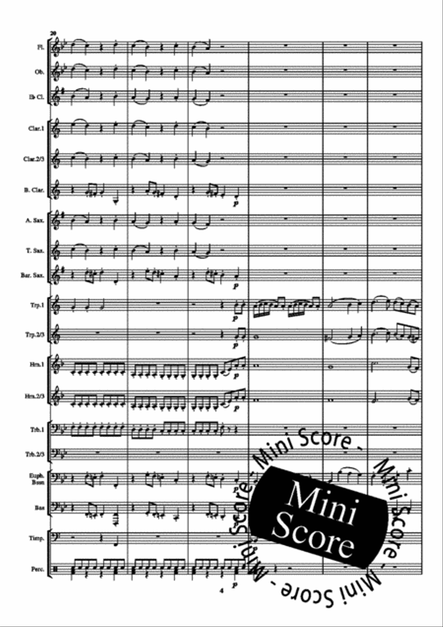 Mirabell Concert Band scores gallery preview page 8