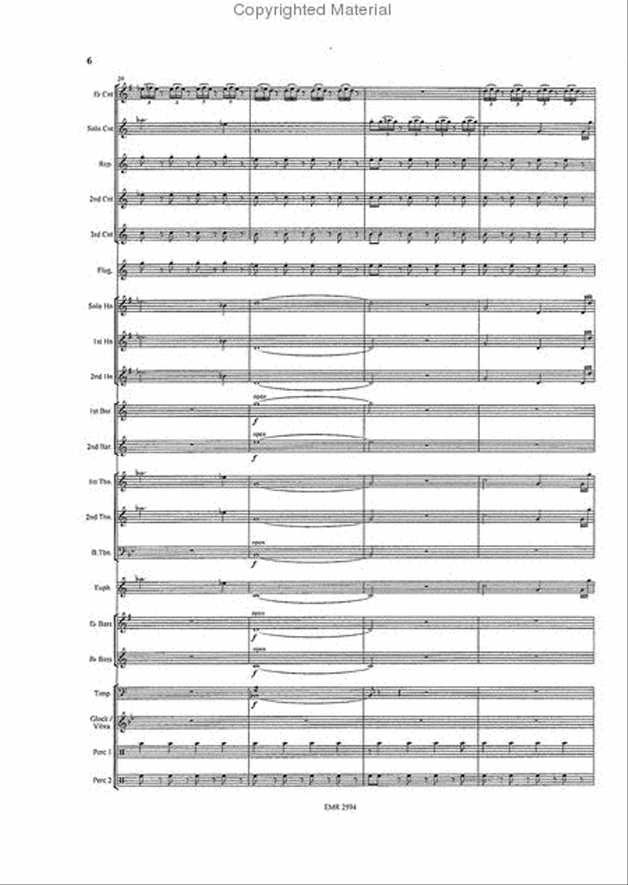 E.T. Brass Band scores gallery preview page 6