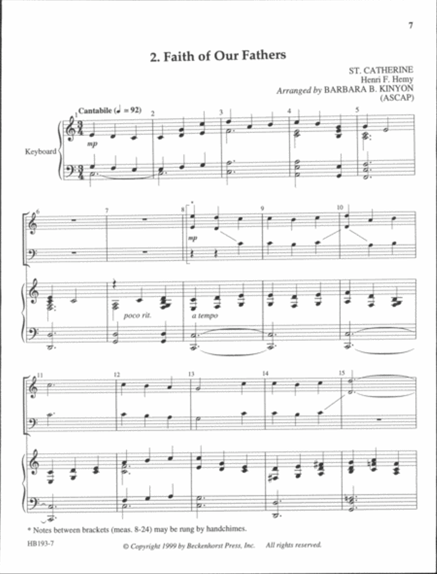 Let's All Ring Hymns of Faith