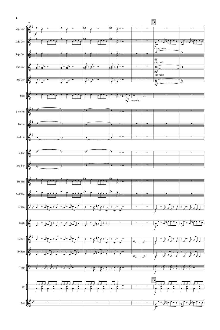Bad Guy Brass Band scores gallery preview page 5