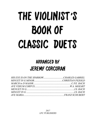 The Violinist's Book of Classic Duets